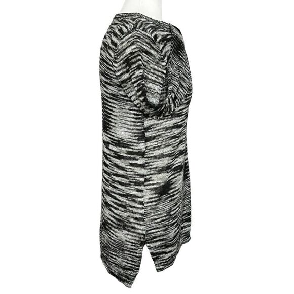 ABOUND NORDSTROM Lightweight Space Dye Marled Knit Hi-Low Hem Tunic Sweater - Picture 2 of 5